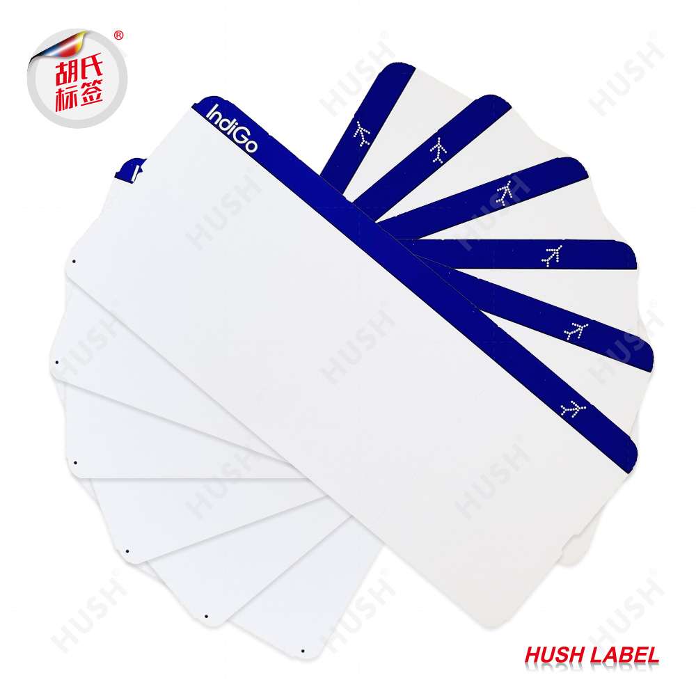 Wholesale Custom Printing IndiGo Airlines Flight Ticket Airline Thermal Paper Boarding Pass Air Fright Tickets
