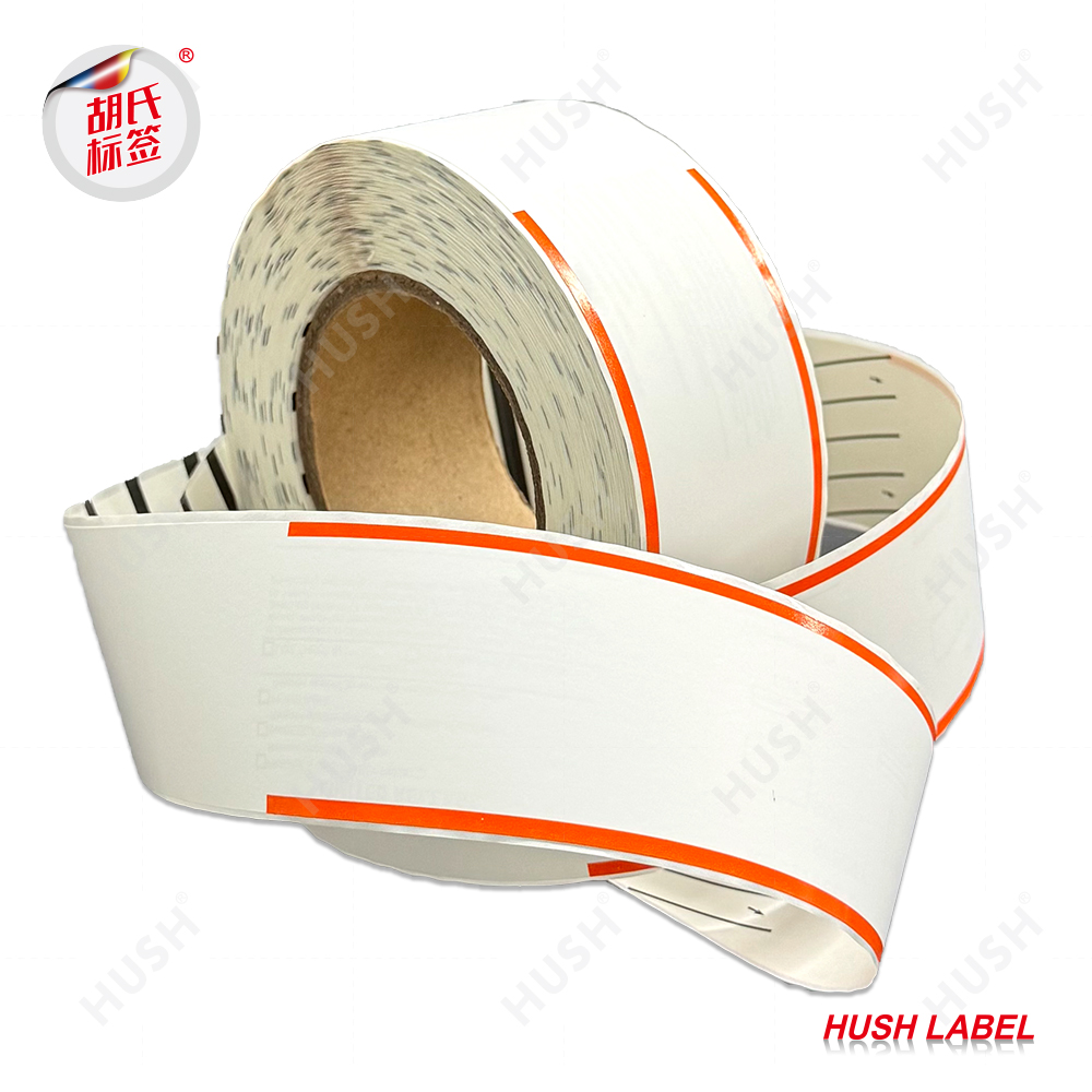 Custom Airlines Waterproof, Tear-proof, and Heat-resistant Thermal Paper Baggage Claim Tag