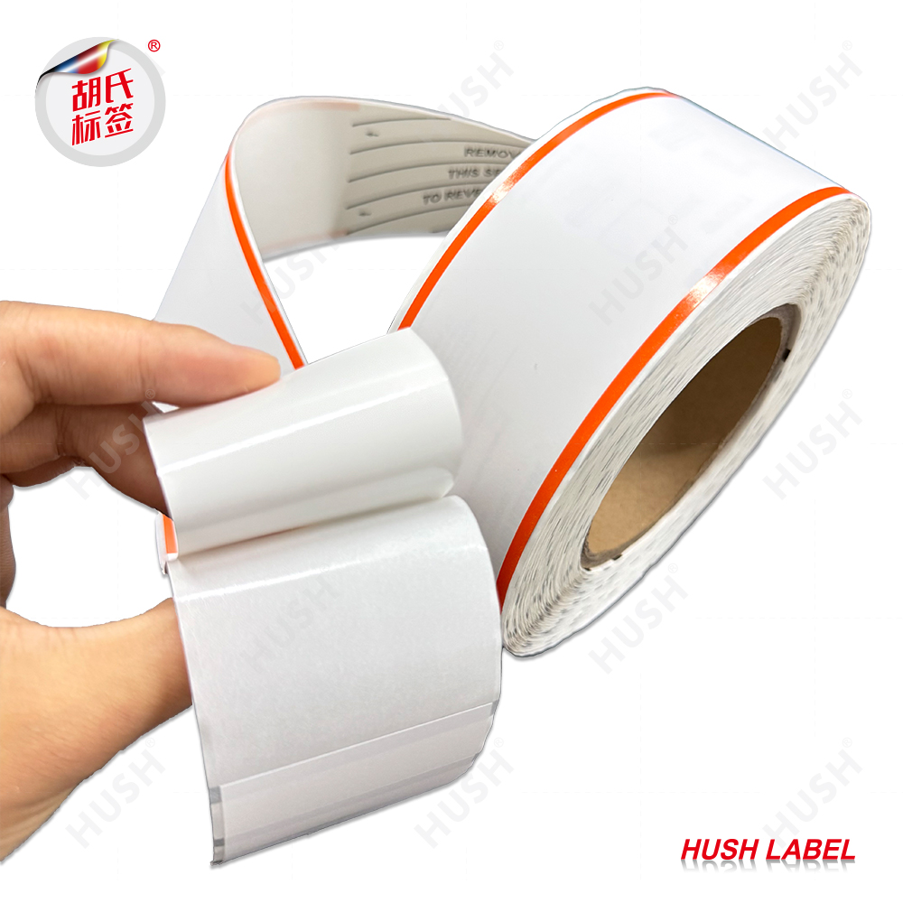 Custom Airlines Waterproof, Tear-proof, and Heat-resistant Thermal Paper Baggage Claim Tag