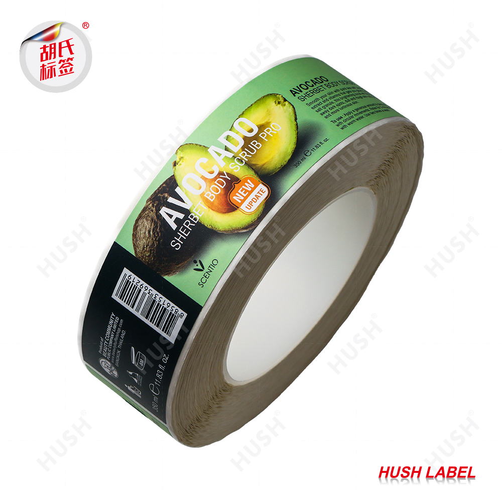 Custom Skincare Cosmetic Labels Stickers Waterproof Printing Adhesive Sticker Bottle Packaging Labels Personalized Label