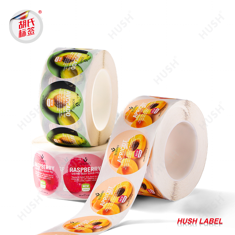 Custom Skincare Cosmetic Labels Stickers Waterproof Printing Adhesive Sticker Bottle Packaging Labels Personalized Label