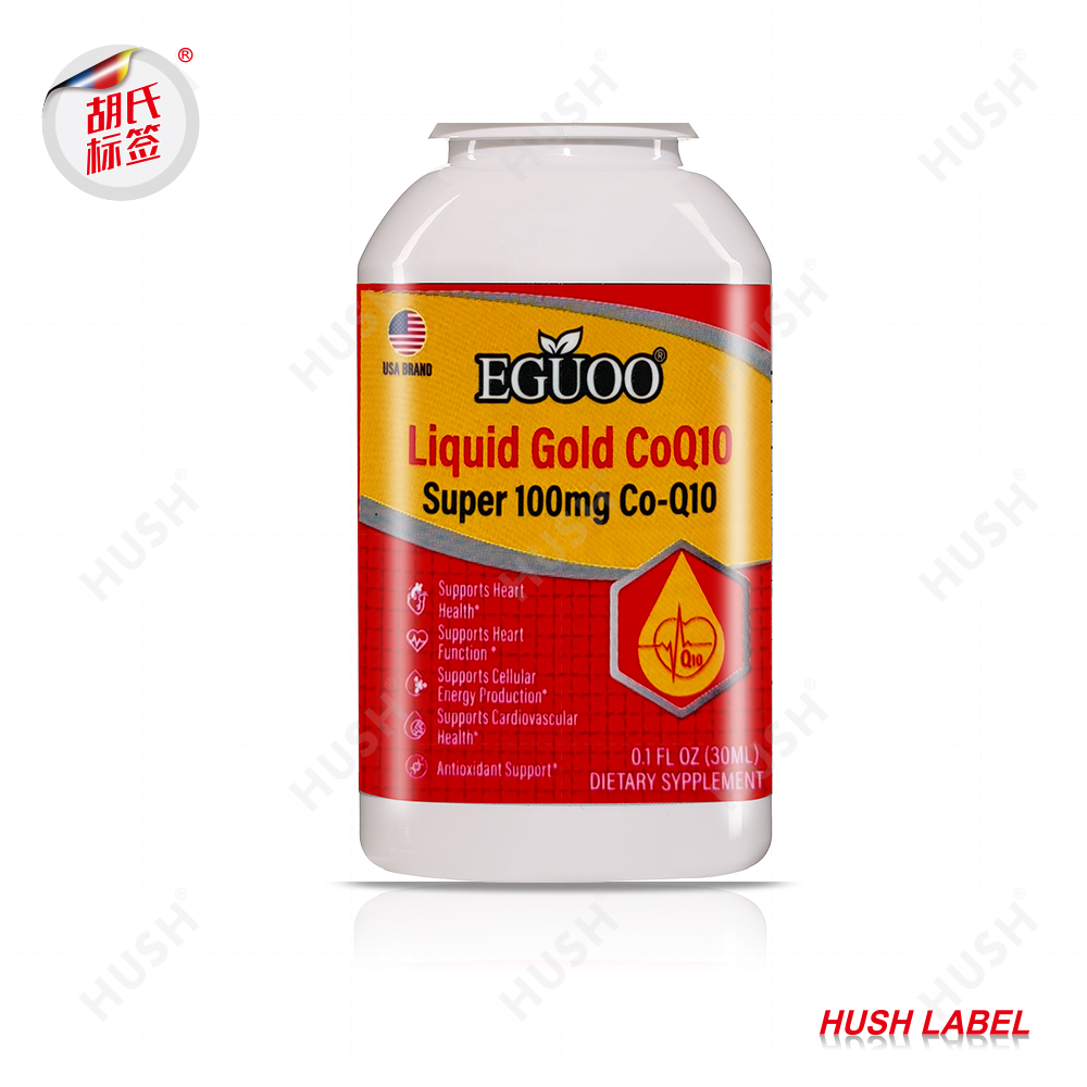 Manufacturer High Grade Printing Bottle Sticker Logo Custom Packaging Labels
