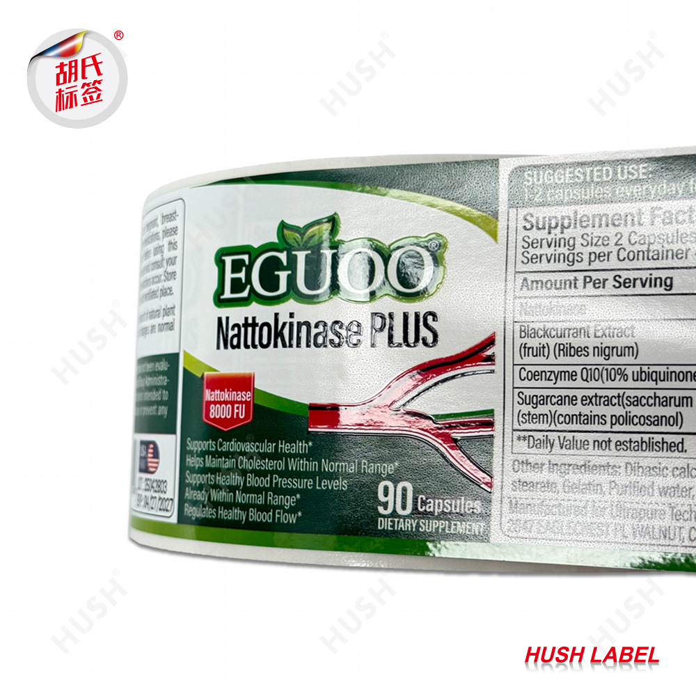 Custom Business Labels Printable Adhesive Sticker Roll for Food Packaging