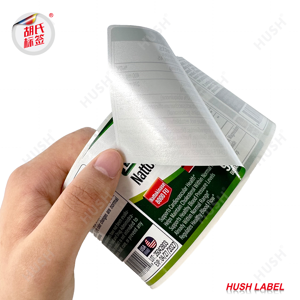 Custom Business Labels Printable Adhesive Sticker Roll for Food Packaging