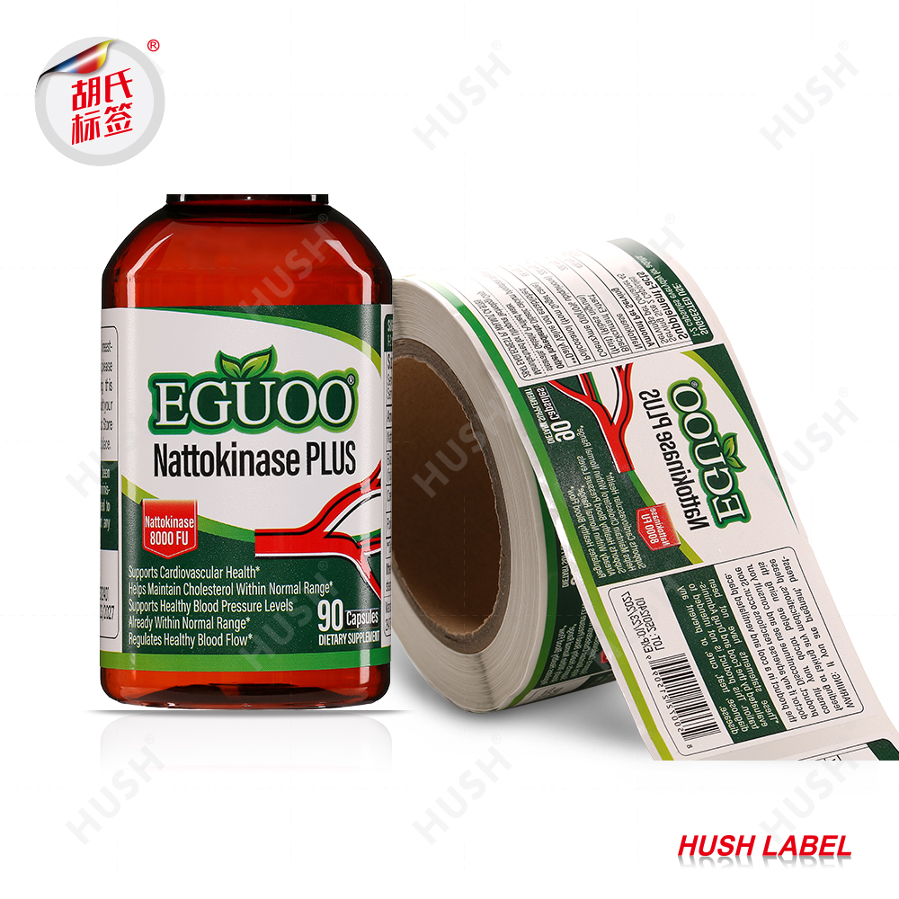 Custom Business Labels Printable Adhesive Sticker Roll for Food Packaging