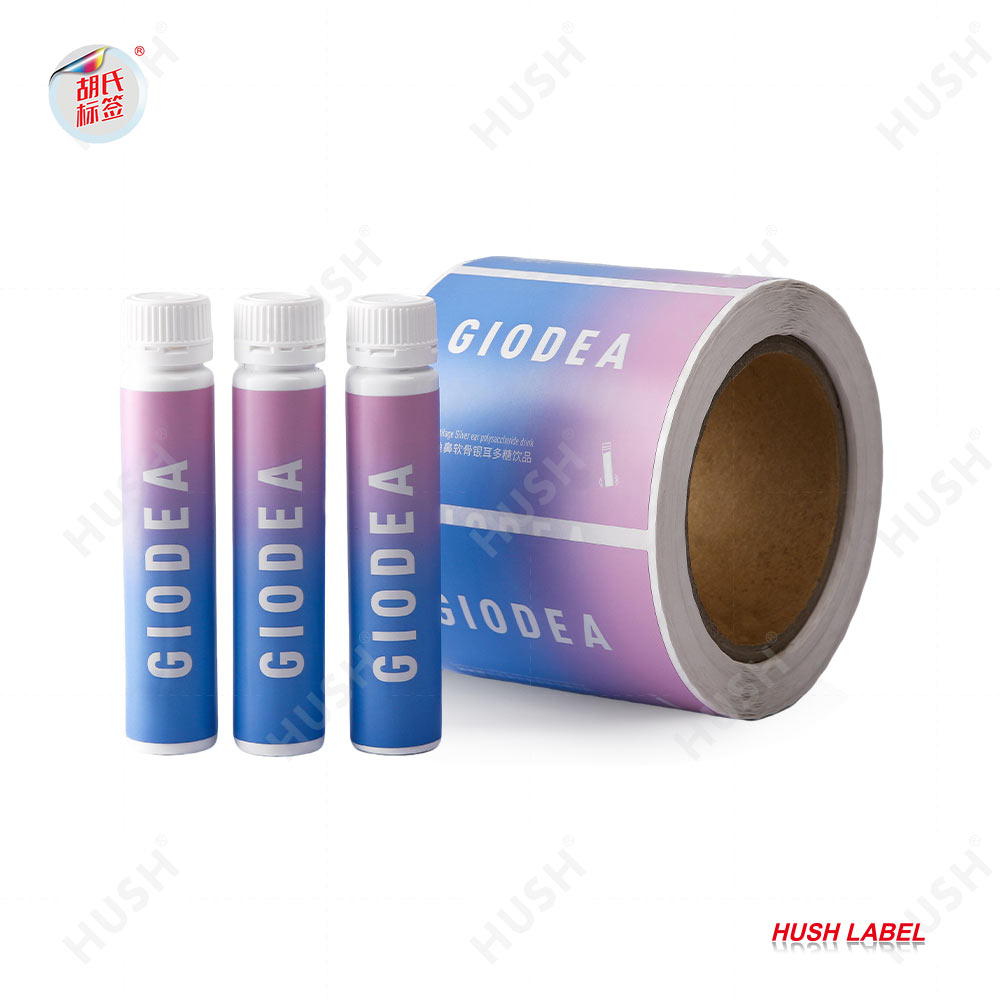 Custom Glass Bottle Tube Health Supplement Label Packaging Sticker Disposable Me