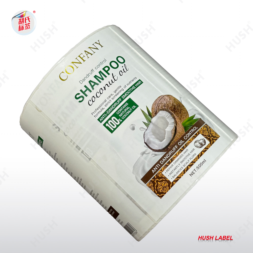 Waterproof Custom Design Private Roll Label Cosmetics Shampoo Bottle Labels Stickers Printing