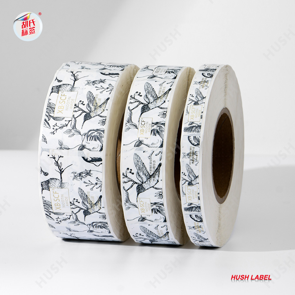 Personalized Self-Adhesive Strong Adhesive Custom Bottle Label Ticker for Cosmetics Label Sticker