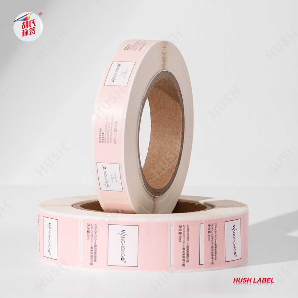 Factory-Direct Custom Vinyl Waterproof Adhesive Labels for Luxury Fragrance Cosmetic Beverage Branding
