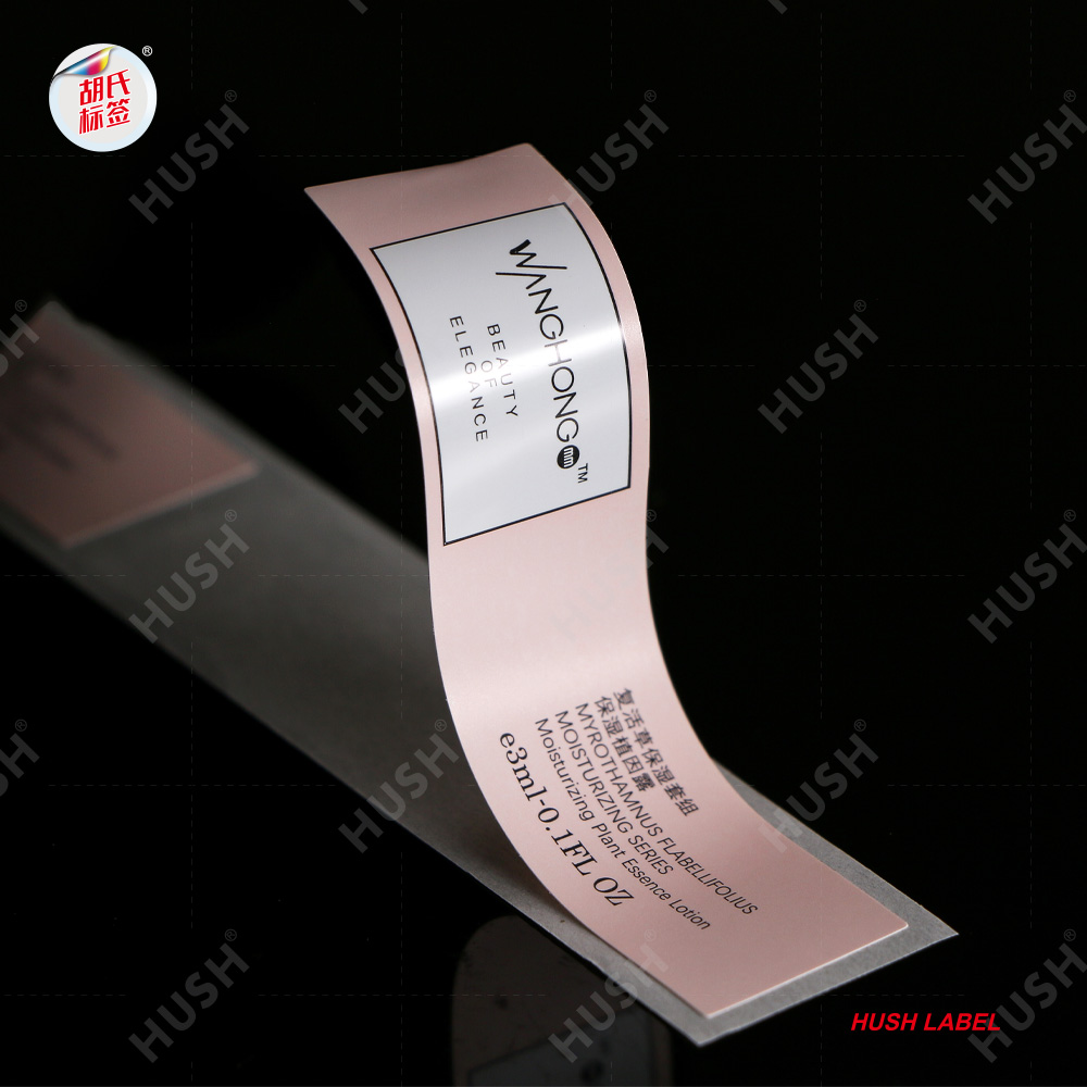 Factory-Direct Custom Vinyl Waterproof Adhesive Labels for Luxury Fragrance Cosmetic Beverage Branding