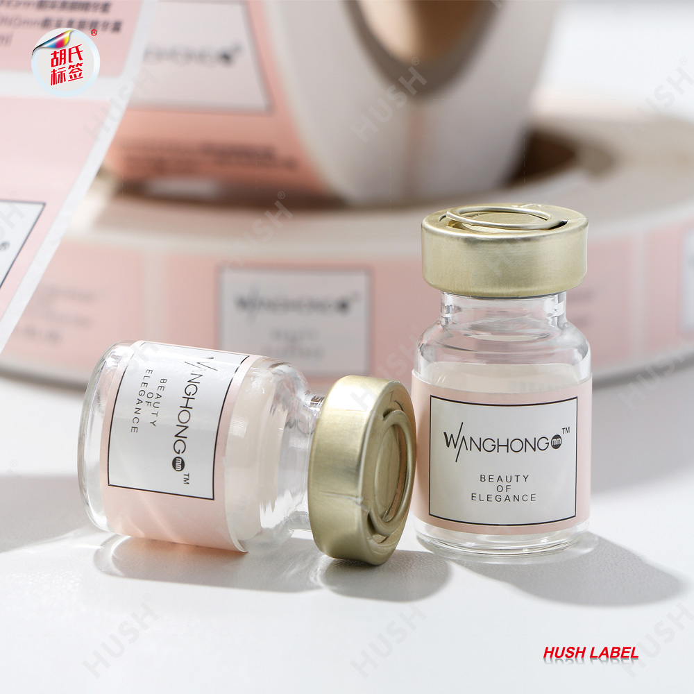 Factory-Direct Custom Vinyl Waterproof Adhesive Labels for Luxury Fragrance Cosmetic Beverage Branding
