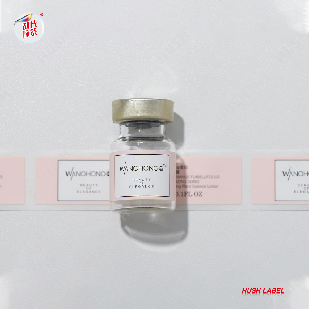 Factory-Direct Custom Vinyl Waterproof Adhesive Labels for Luxury Fragrance Cosmetic Beverage Branding