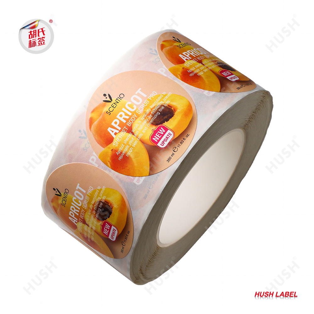 Custom Skincare Cosmetic Labels Stickers Waterproof Printing Adhesive Sticker Bottle Packaging Labels Personalized Label