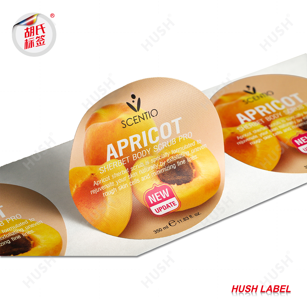 Custom Skincare Cosmetic Labels Stickers Waterproof Printing