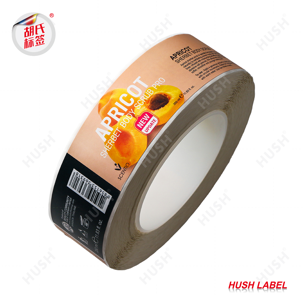 Custom Skincare Cosmetic Labels Stickers Waterproof Printing Adhesive Sticker Bottle Packaging Labels Personalized Label