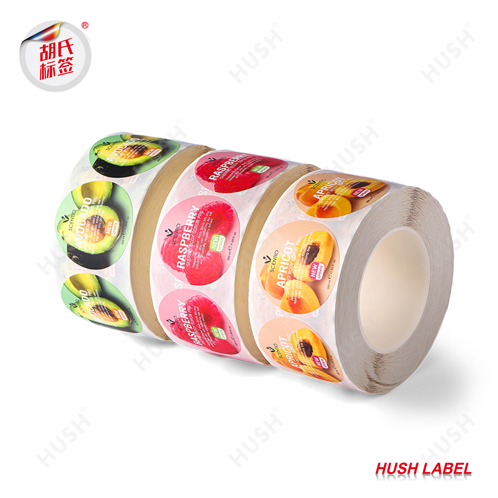 Custom Skincare Cosmetic Labels Stickers Waterproof Printing Adhesive Sticker Bottle Packaging Labels Personalized Label