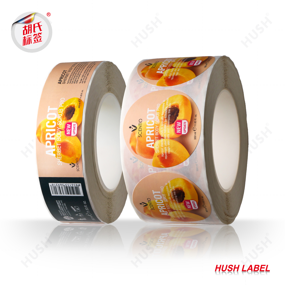 Custom Skincare Cosmetic Labels Stickers Waterproof Printing Adhesive Sticker Bottle Packaging Labels Personalized Label