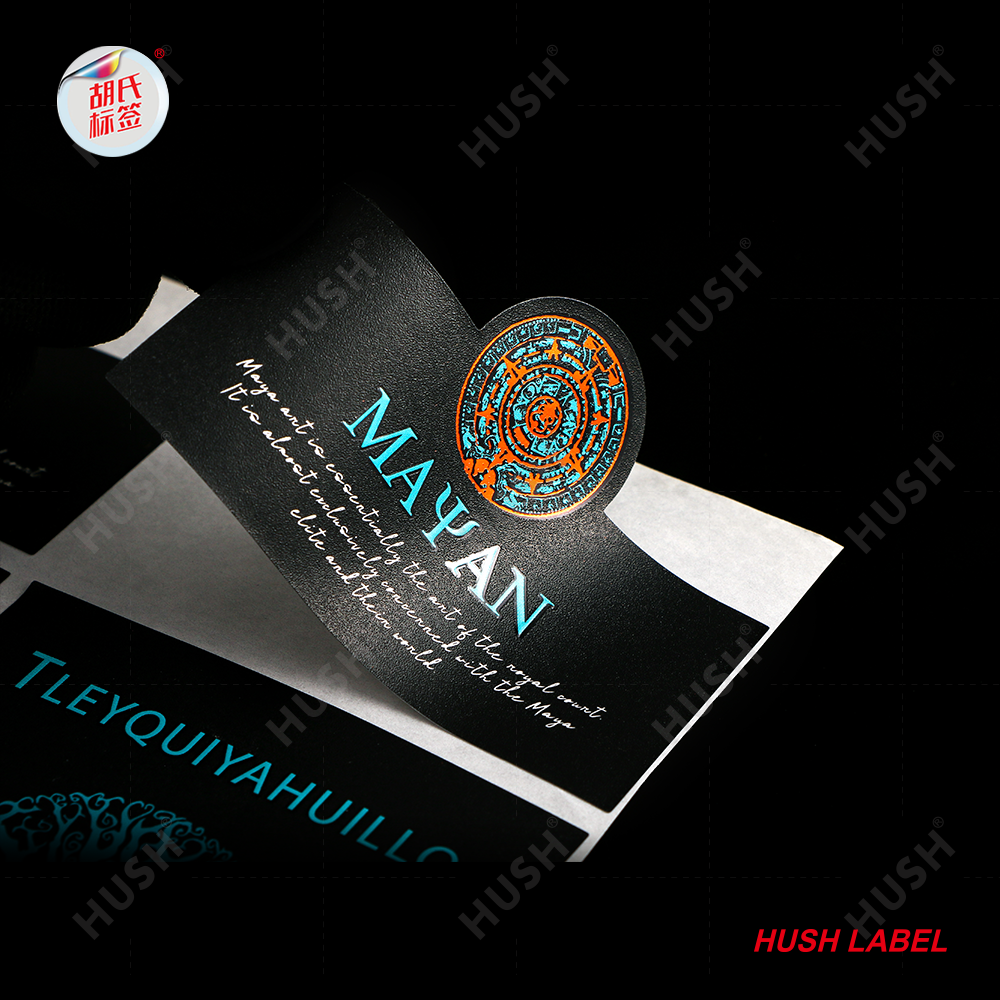 Customized Adhesive Vinyl Wine Labels Stickers with Holograp