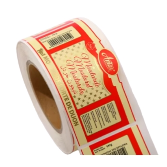 COPPERPLATE PAPER LABEL